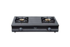 Bếp gas dương Rinnai RV-770(G)N 702mm 2 lò nấu, mặt thép phủ men
