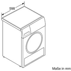 Máy Sấy Quần Áo Bơm Nhiệt Bosch WTW87541 Series 8 – 9 Kg ảnh 8