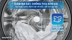 Máy giặt Samsung Inverter 12 kg WW12CGC04DABSV ảnh 7