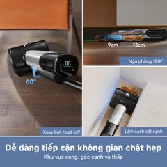 Máy hút bụi lau nhà Dreame Mova X4 Pro gập nghiêng 180° ảnh 6
