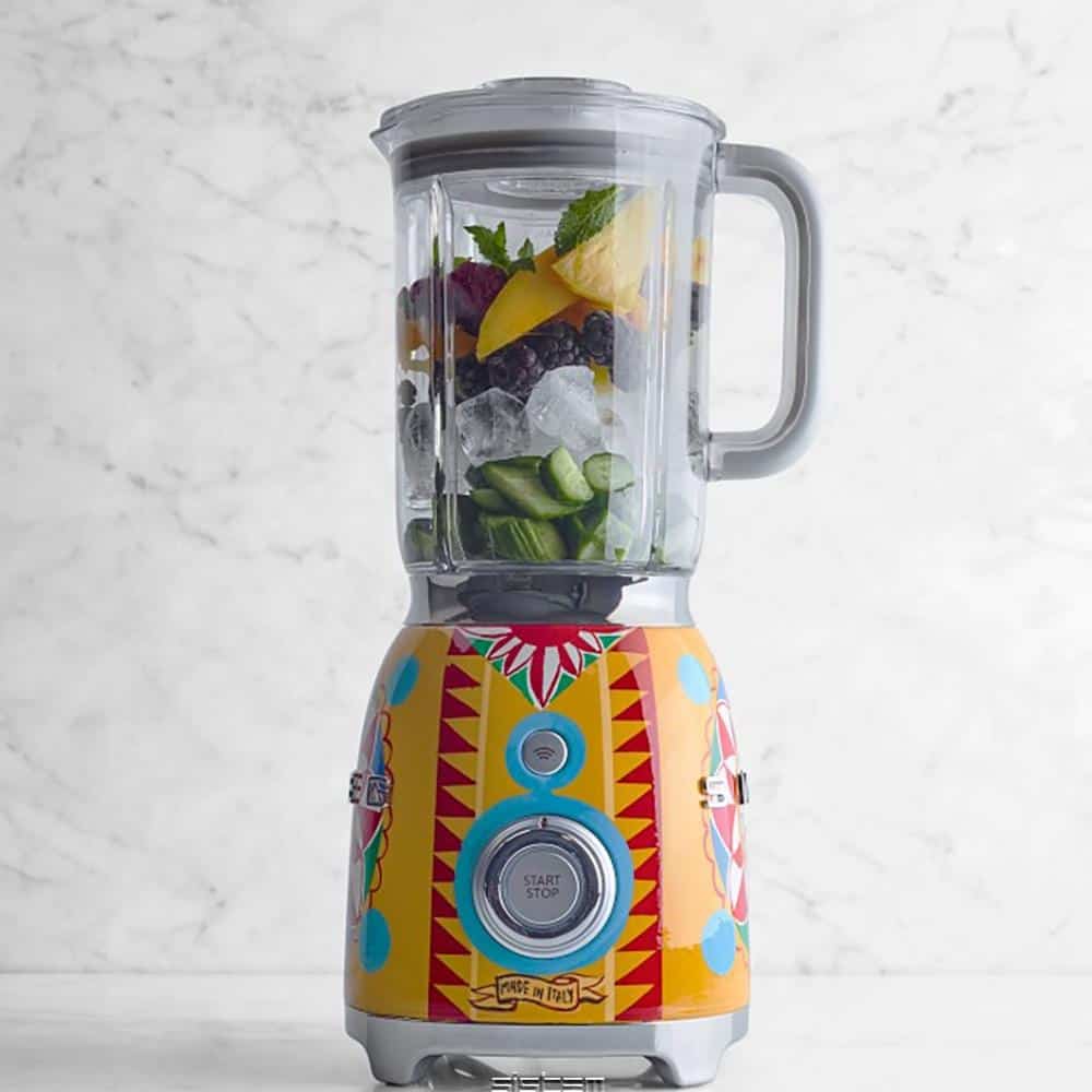 Máy Xay Sinh Tố SMEG & Dolce&Gabbana BLF01DGEU Sicily Tình Yêu Của Tôi – ảnh 4