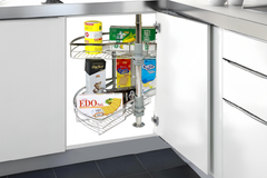 Kệ góc mâm xoay góc mở 1/2 - 180° GrandX XC.180.80S1 ảnh 2