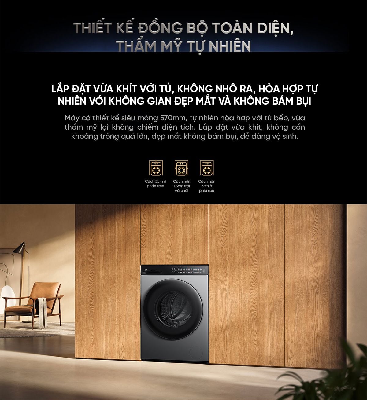 Máy giặt sấy Xiaomi Mijia MJ103, giặt 10kg, sấy 7kg, màu đen – ảnh 8