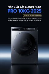 Máy giặt sấy Xiaomi Mijia MJ105 Pro giặt 10kg, sấy 7kg ảnh 2