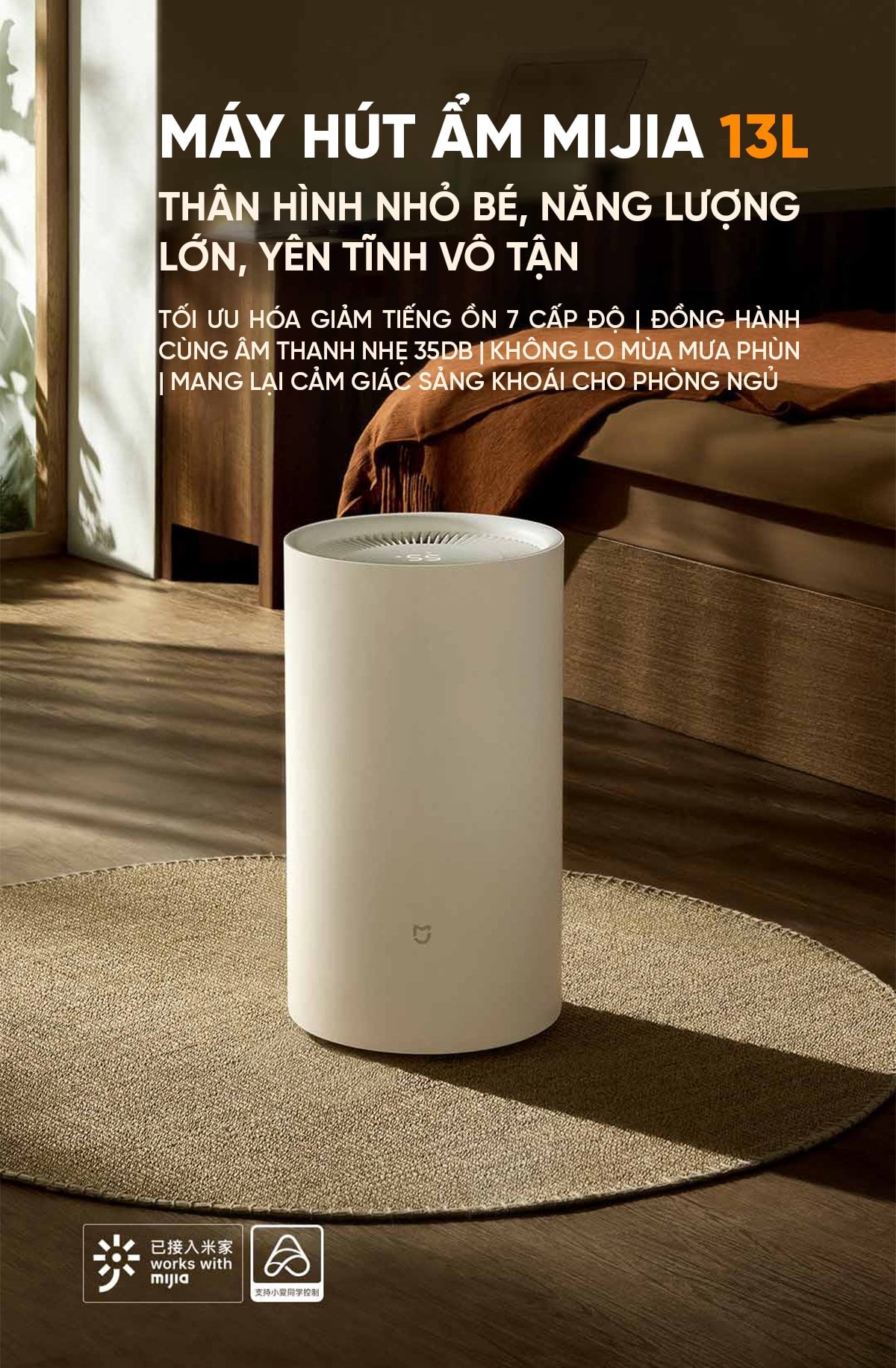 Máy hút ẩm Xiaomi 13L – ảnh 2