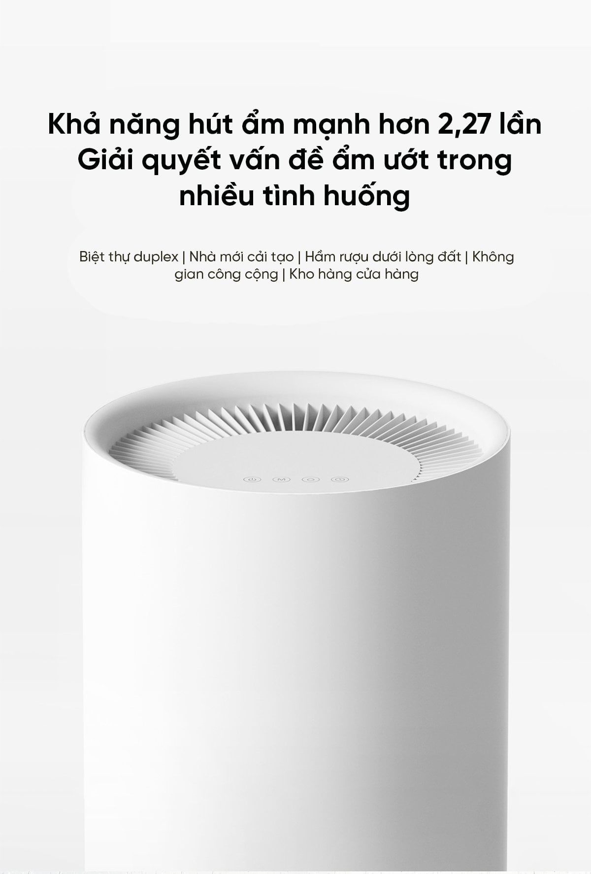Máy hút ẩm Xiaomi 50L – ảnh 4