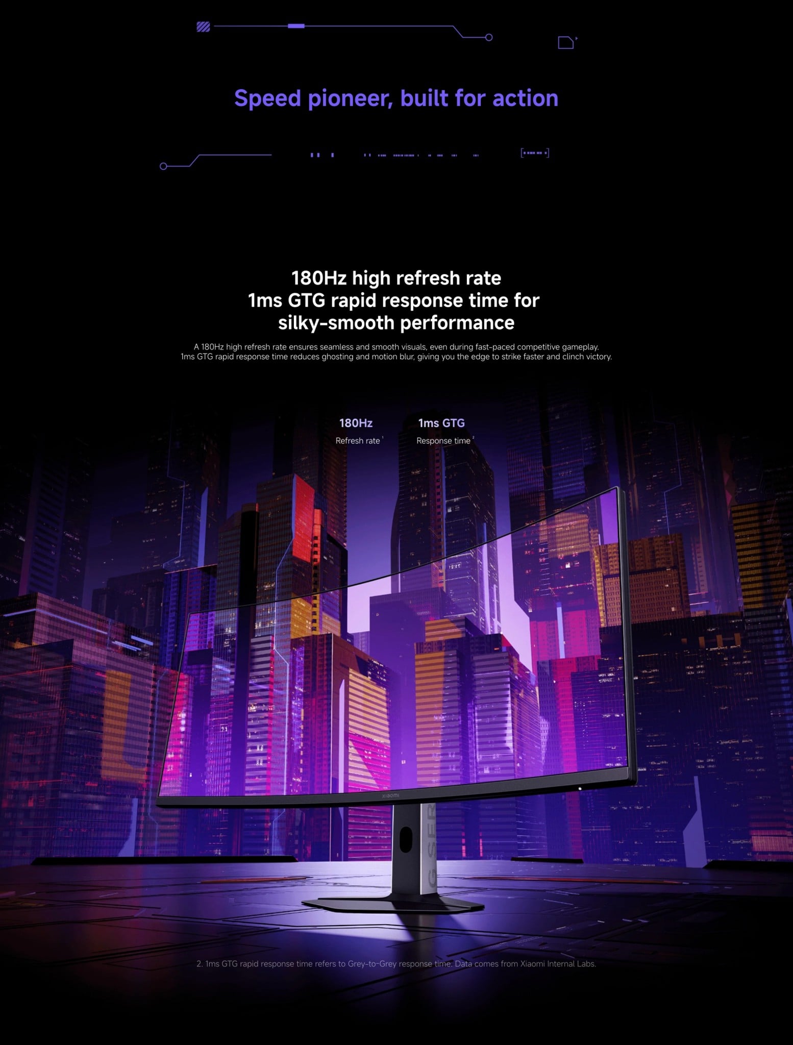 Màn hình máy tính Xiaomi Curved Gaming Monitor G34WQi 2026 OM4QK-EU – ảnh 6