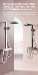 Bộ vòi sen cây tăng áp và massage Xiaomi i9 ảnh 4