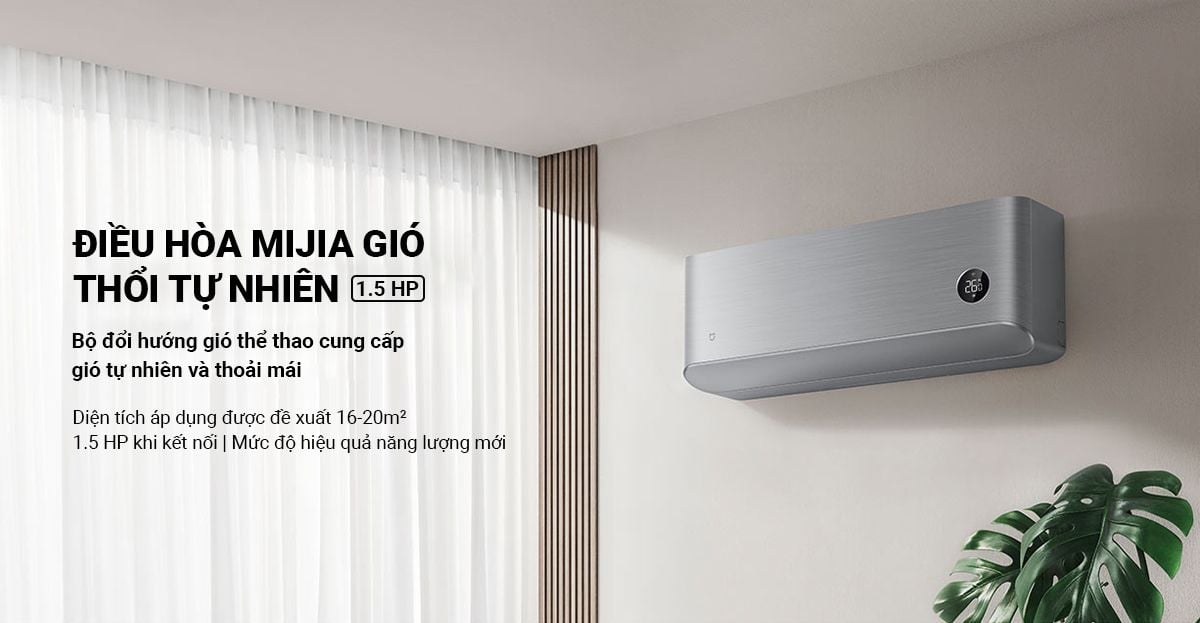 Điều hòa Xiaomi Mijia KFR-35GW/M3A1 1.5HP 2 chiều – ảnh 2