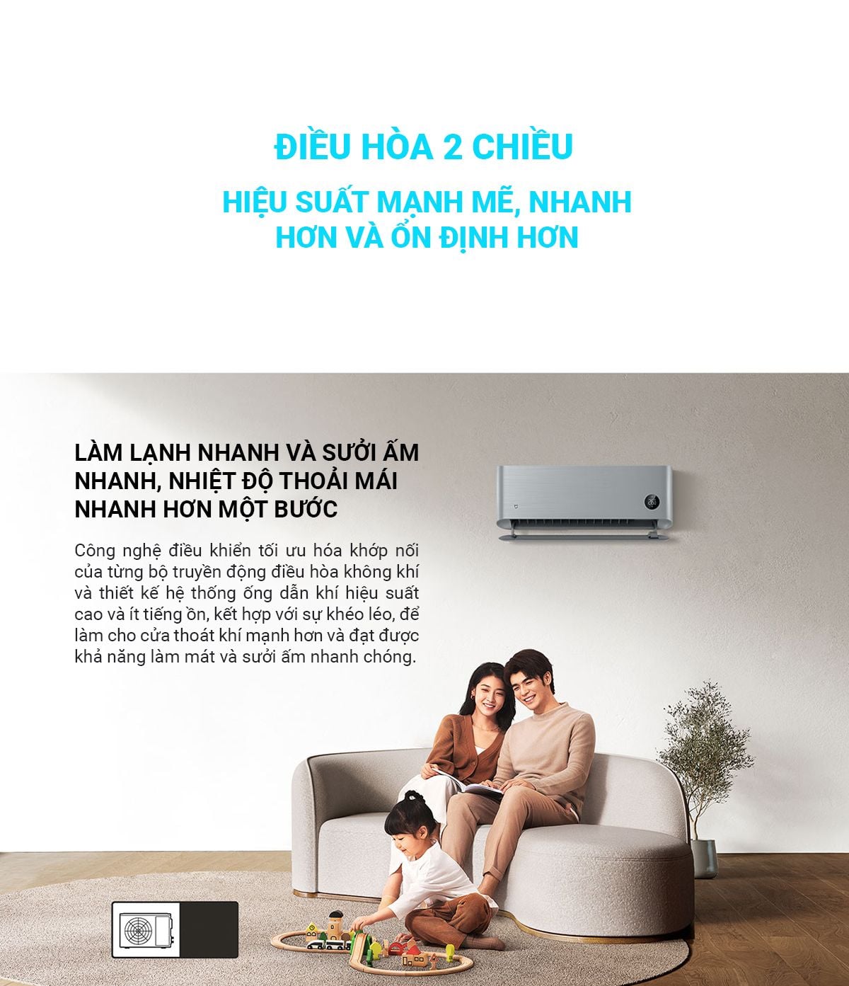 Điều hòa Xiaomi Mijia KFR-35GW/M3A1 1.5HP 2 chiều – ảnh 7