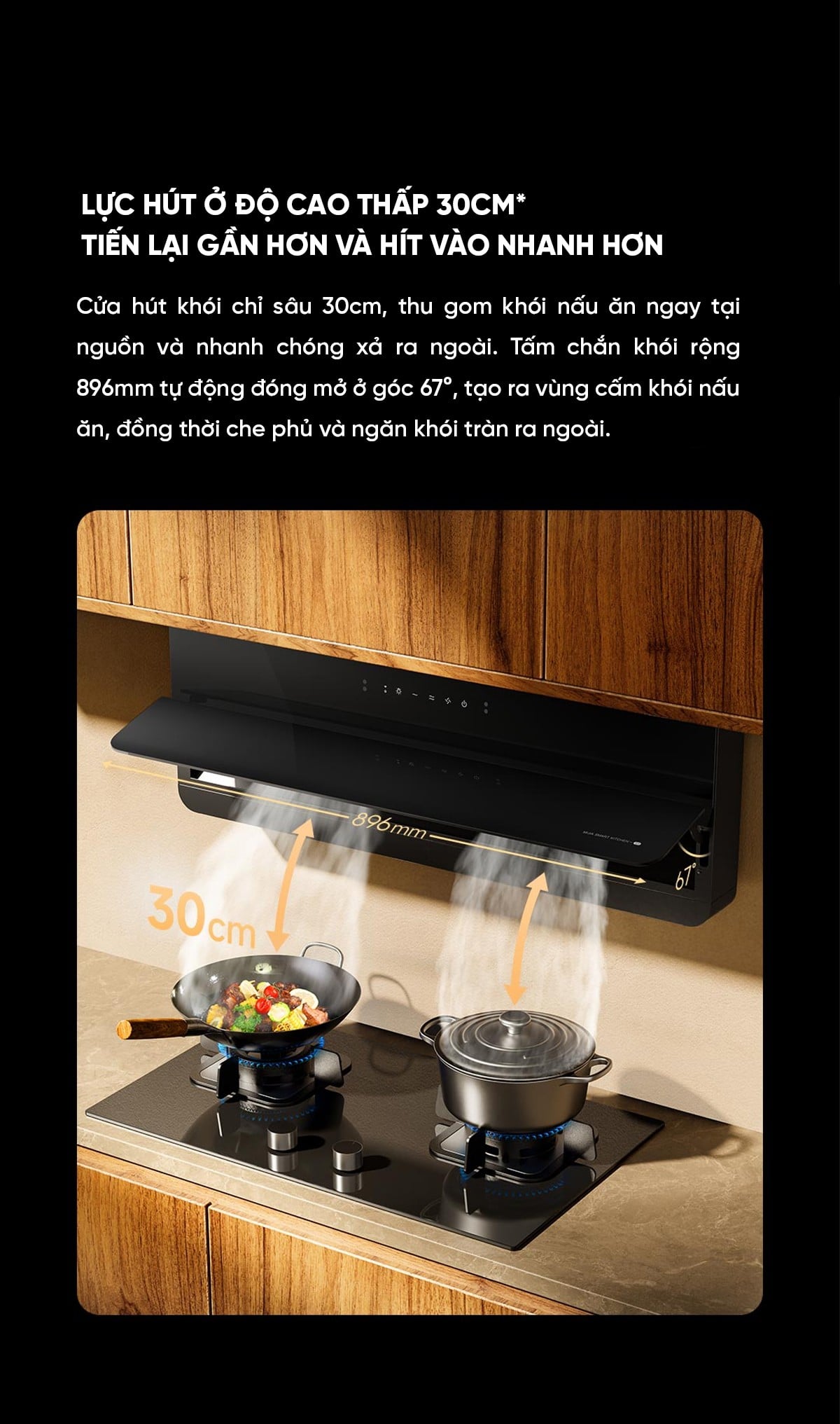 Máy hút mùi bếp cao cấp siêu mỏng Xiaomi Mijia S1 – ảnh 5