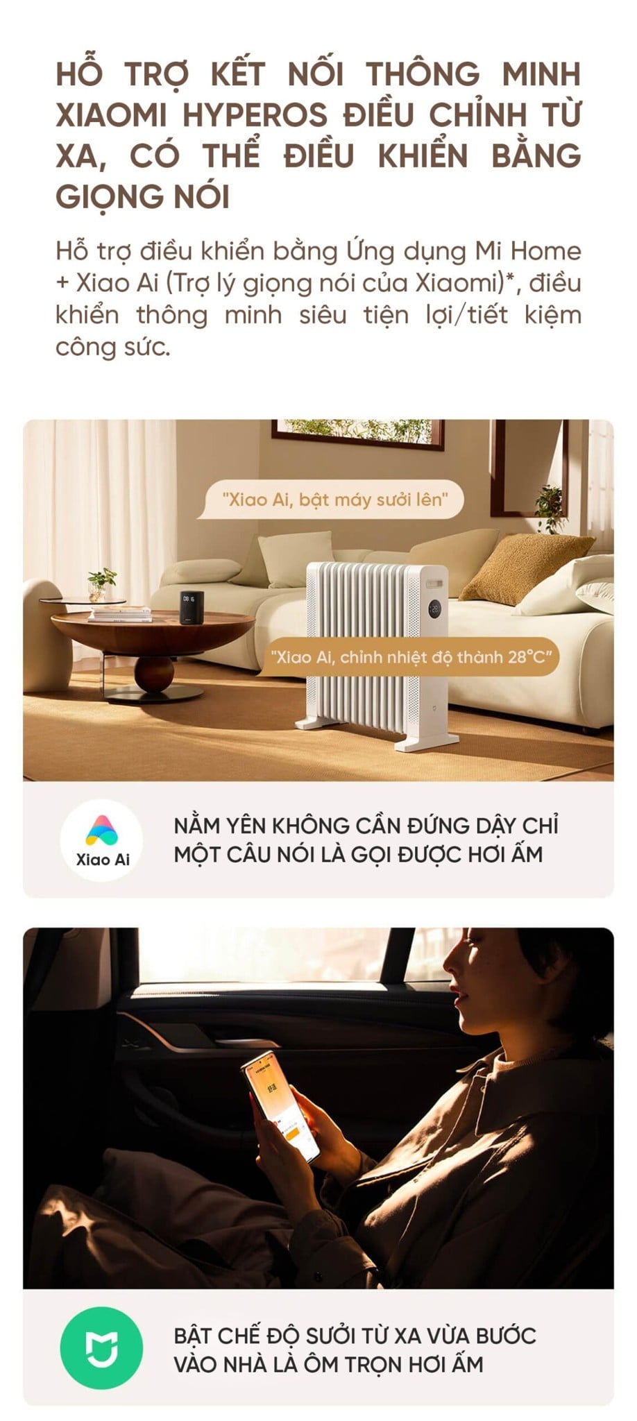 Máy sưởi Xiaomi Mijia Graphene YTDNQ01ZM – ảnh 8