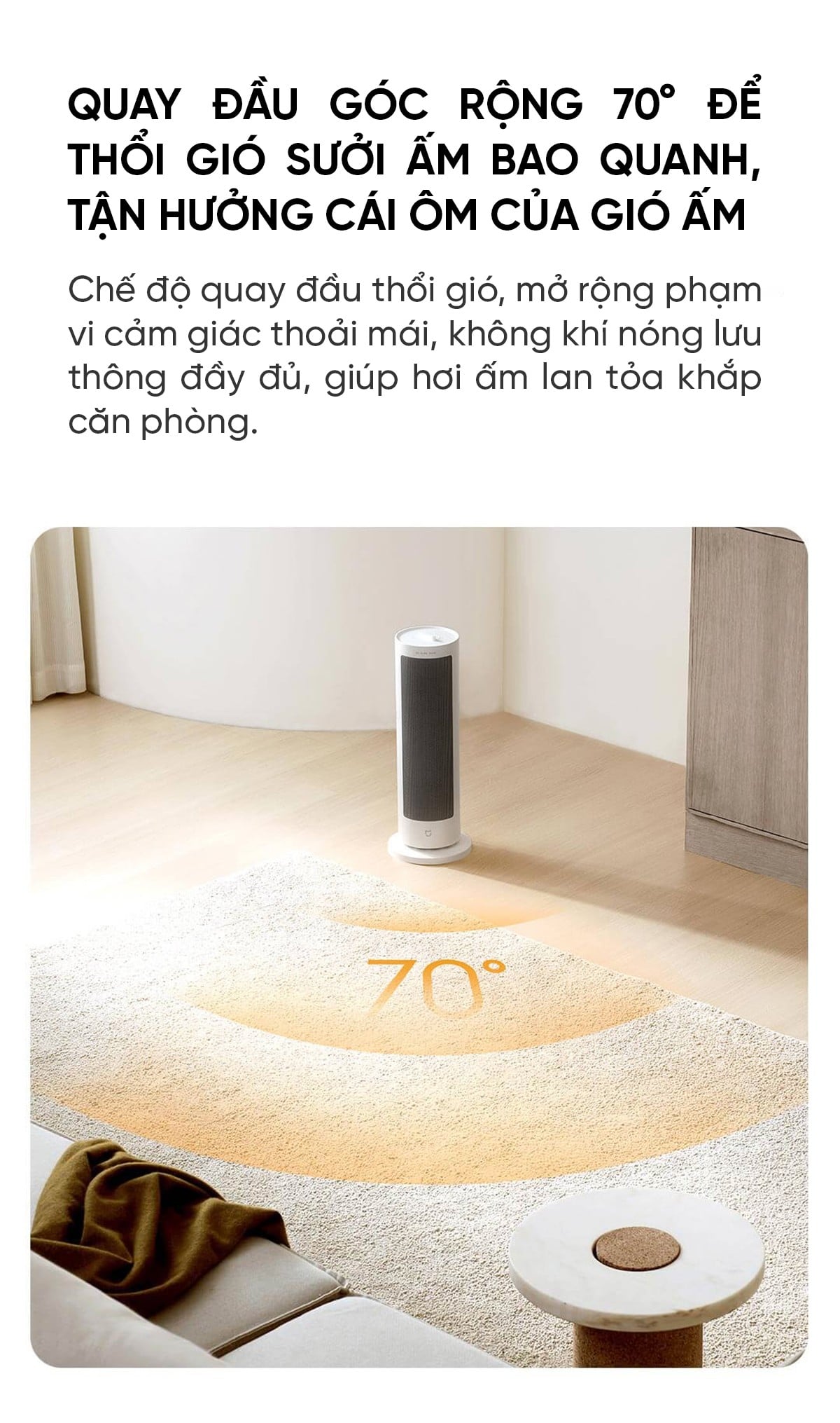 Máy sưởi Xiaomi Mijia LSNFJ03ZM – ảnh 7