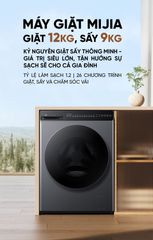 Máy giặt sấy Xiaomi Mijia MJ101, giặt 12kg, sấy 9kg ảnh 2