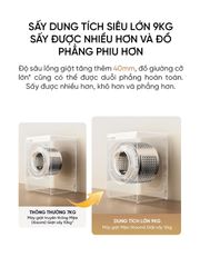 Máy giặt sấy Xiaomi Mijia MJ101, giặt 12kg, sấy 9kg ảnh 7
