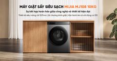 Máy giặt sấy Xiaomi Mijia MJ108, giặt 10kg, sấy 7kg ảnh 2