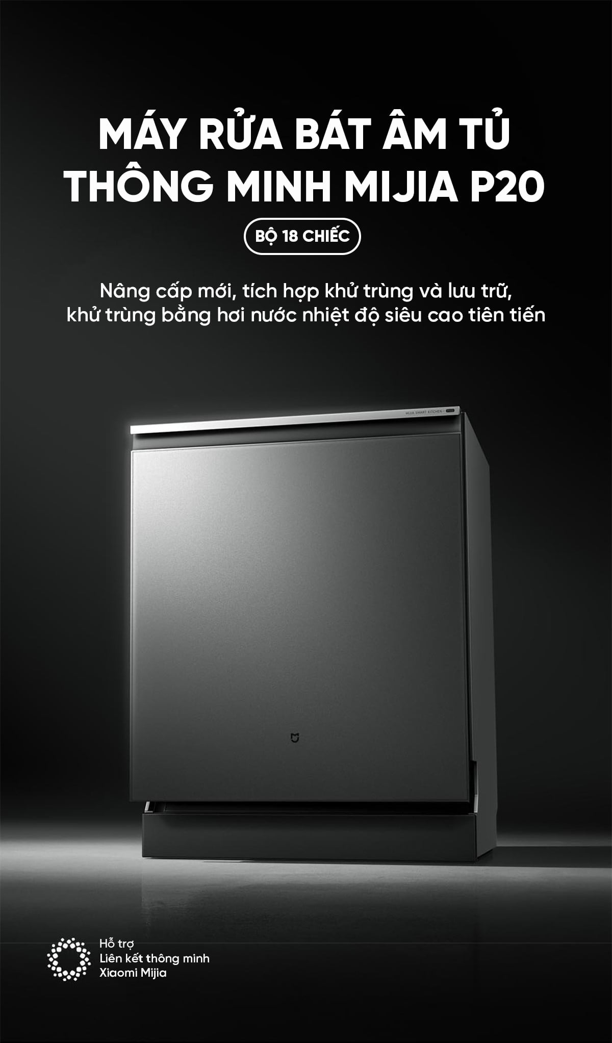 Máy rửa bát Xiaomi Mijia P20 18 bộ – ảnh 2
