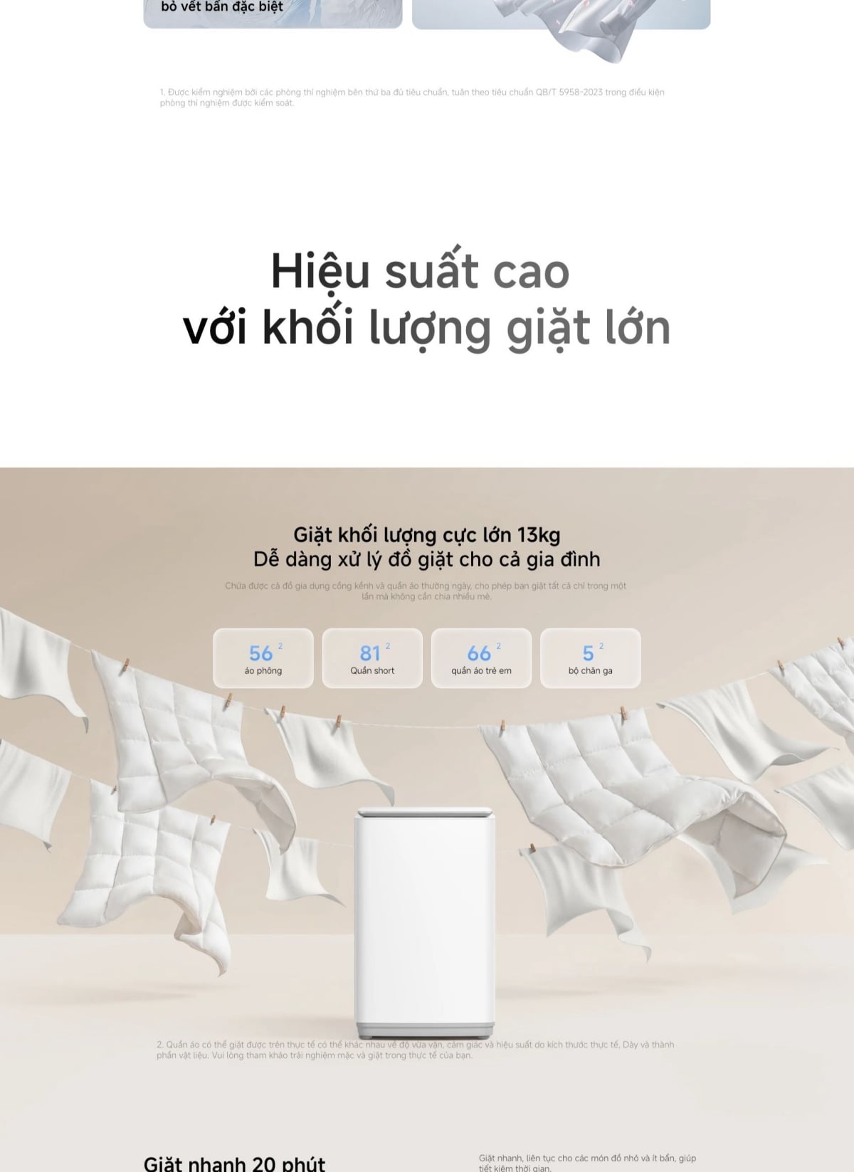 Máy giặt Xiaomi Mijia Top Load Washer – ảnh 7