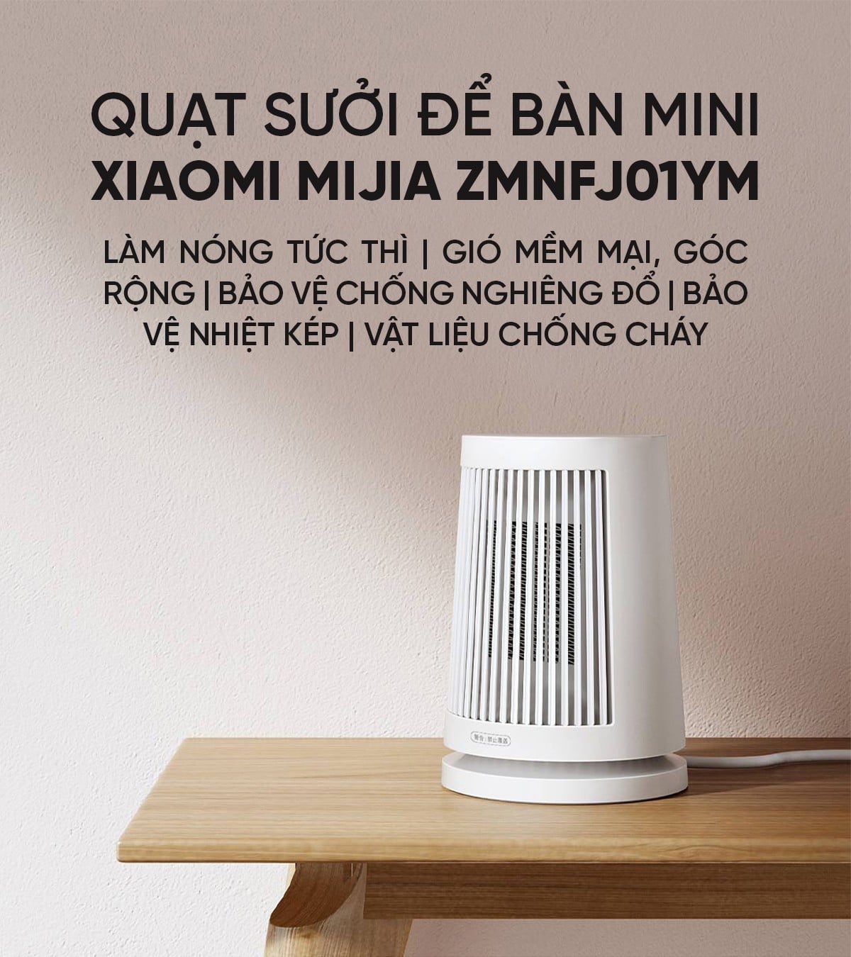 Máy sưởi Xiaomi Mijia ZMNFJ01YM – ảnh 2