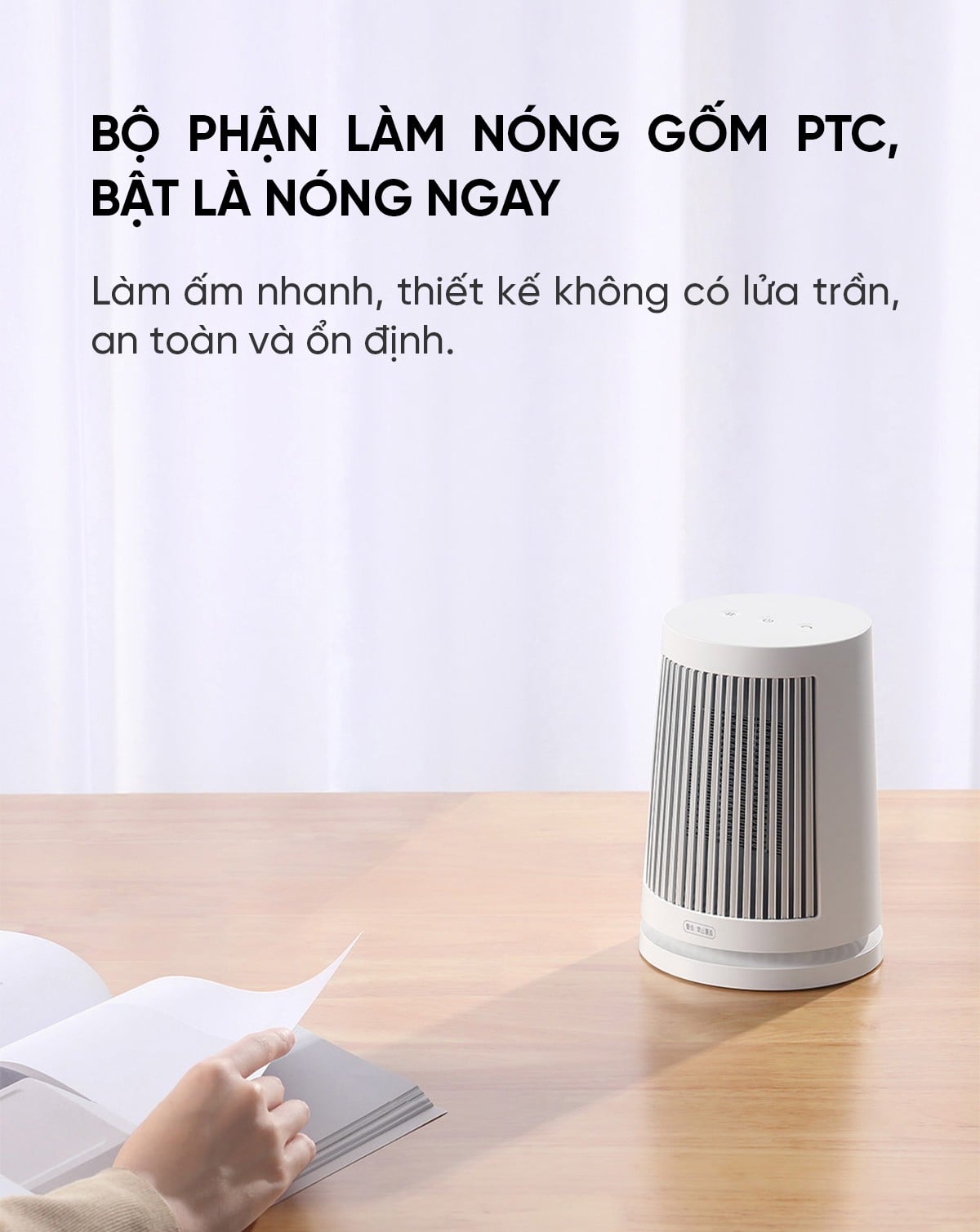 Máy sưởi Xiaomi Mijia ZMNFJ01YM – ảnh 4
