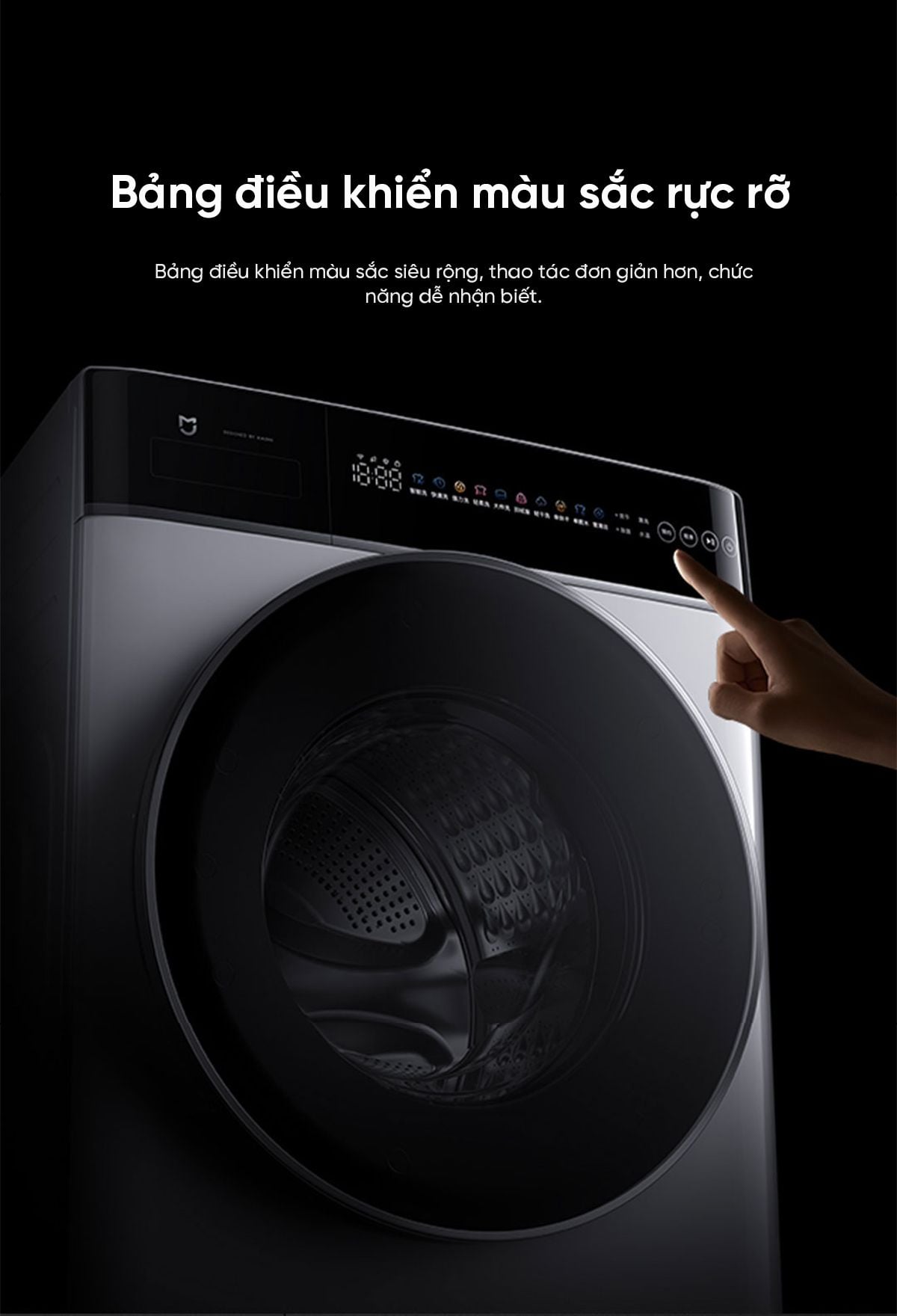 Máy giặt Xiaomi Mijia XQG120MJ301, giặt 12 kg, thiết kế mỏng – ảnh 8