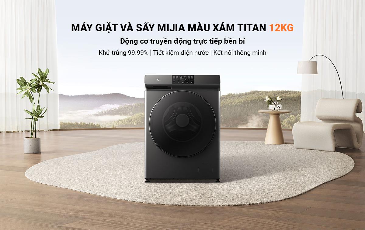 Máy giặt sấy Xiaomi Mijia MJ202, giặt 12kg, sấy 9kg – ảnh 2