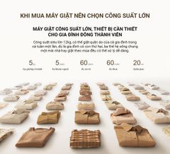 Máy giặt sấy Xiaomi Mijia MJ202, giặt 12kg, sấy 9kg ảnh 4