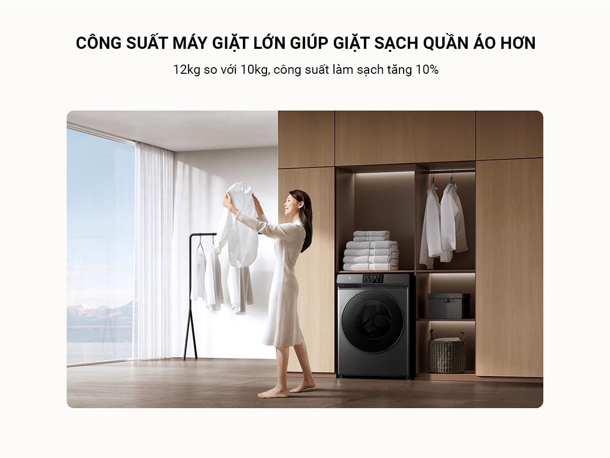Máy giặt sấy Xiaomi Mijia MJ202, giặt 12kg, sấy 9kg – ảnh 5