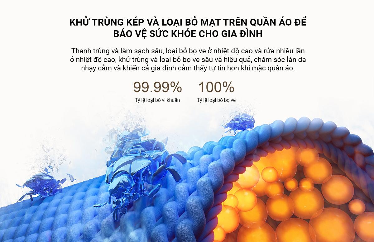 Máy giặt sấy Xiaomi Mijia MJ202, giặt 12kg, sấy 9kg – ảnh 8