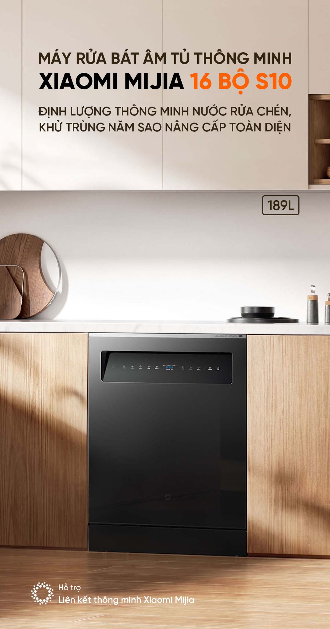 Máy rửa bát Xiaomi Mijia S10 16 bộ – ảnh 2