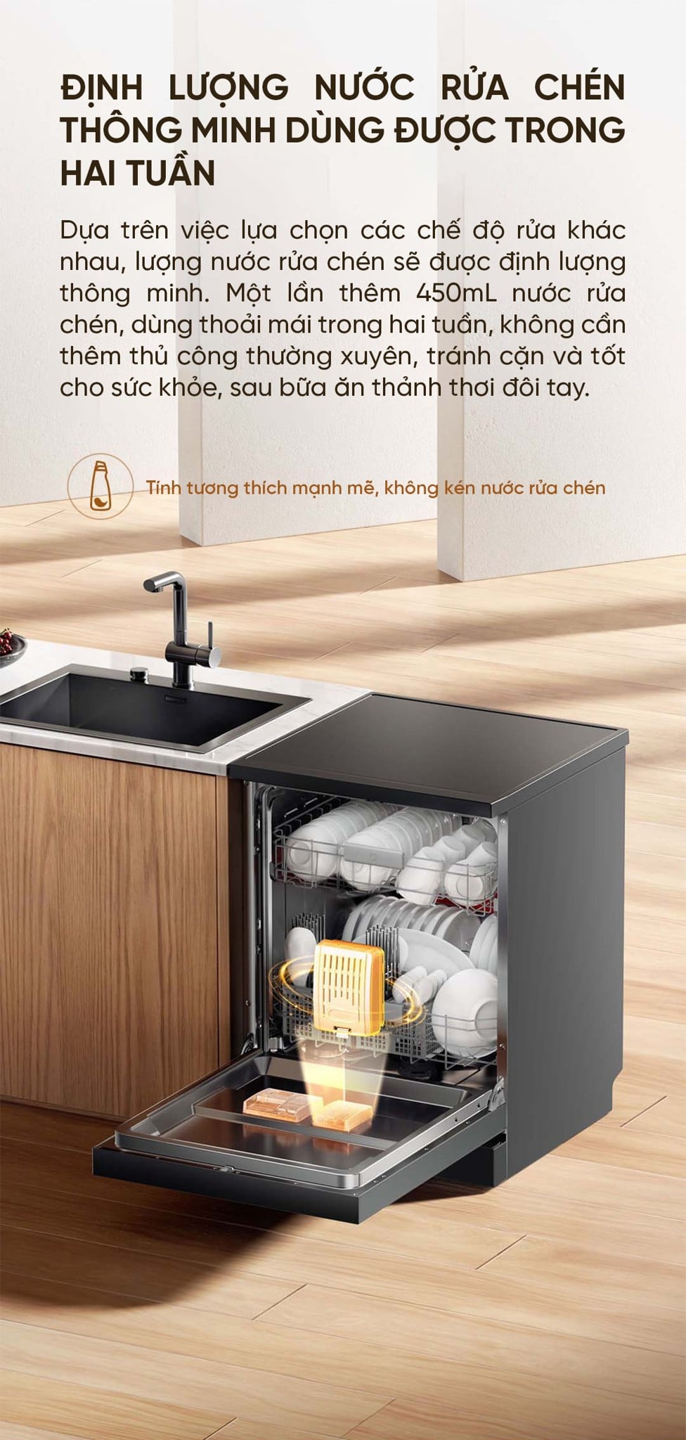 Máy rửa bát Xiaomi Mijia S10 16 bộ – ảnh 5