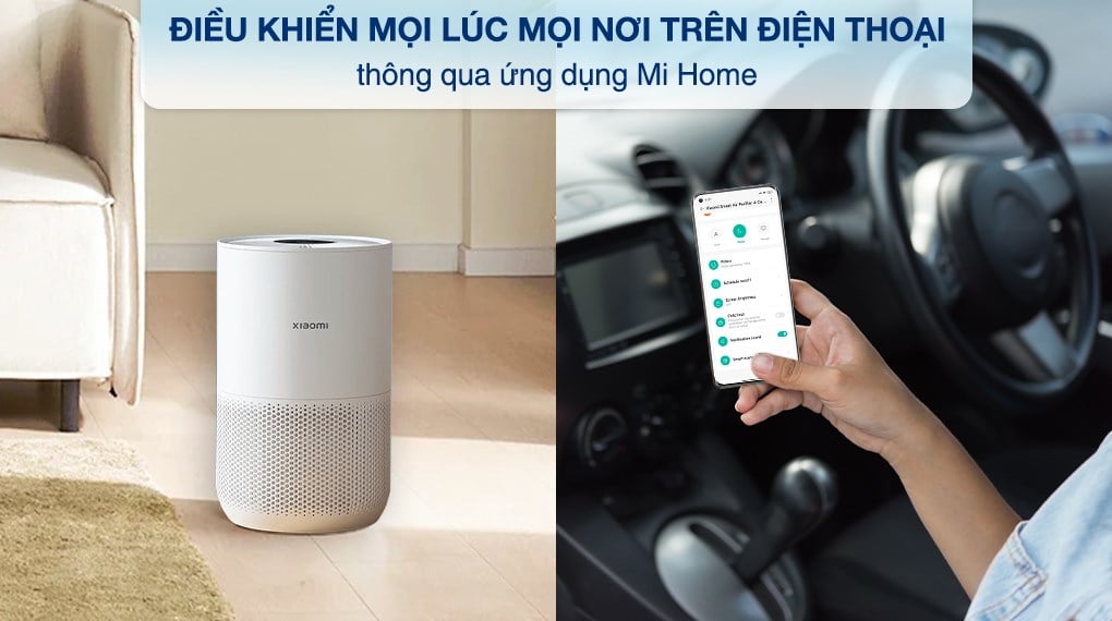 Máy lọc không khí Xiaomi Smart Air Purifier 4 compact EU (BHR5860EU) 27W – ảnh 6