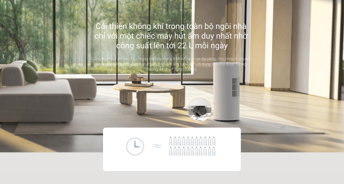 Máy hút ẩm Xiaomi Smart Dehumidifier – ảnh 4