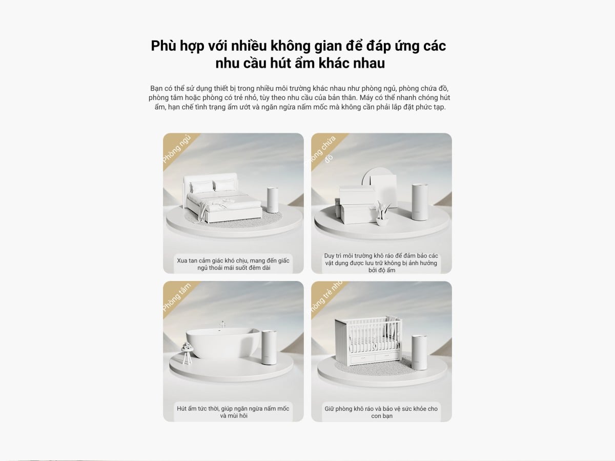Máy hút ẩm Xiaomi Smart Dehumidifier – ảnh 6