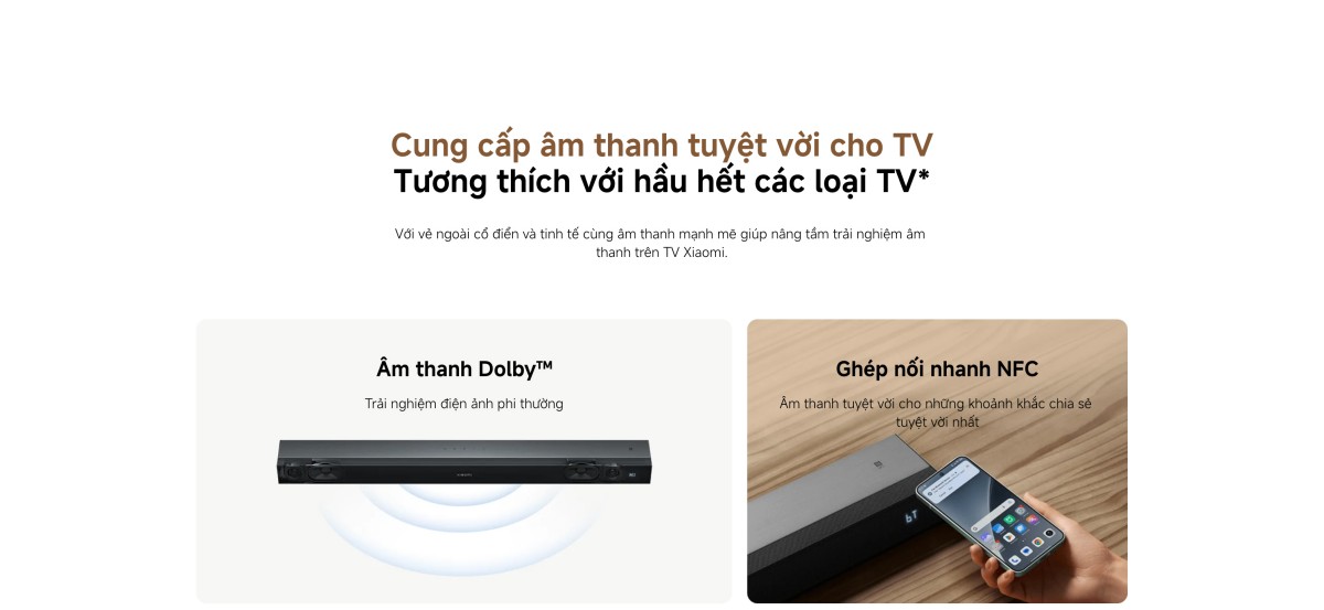 Loa Xiaomi Soundbar Pro 2.0 ch – ảnh 3