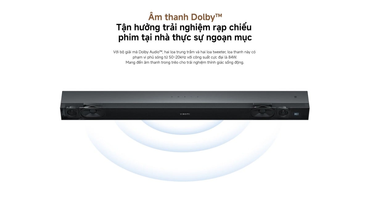 Loa Xiaomi Soundbar Pro 2.0 ch – ảnh 5
