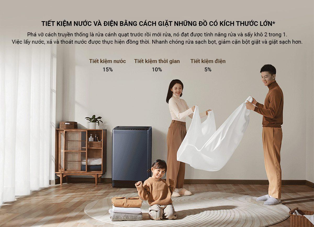 Máy giặt Xiaomi XQB120MJ301 cửa trên, giặt 12kg – ảnh 8