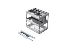 Giá đựng chai lọ, gia vị, dao thớt GrandX XK.B30S