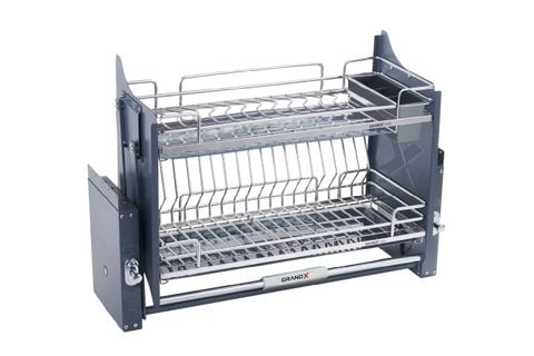 Giá bát đĩa nâng hạ nan Oval SUS304 GrandX XL.60M / XL.60M1