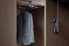 Giá treo trần góc tủ quần áo 270° “xoay 360°” GrandX XM.270A