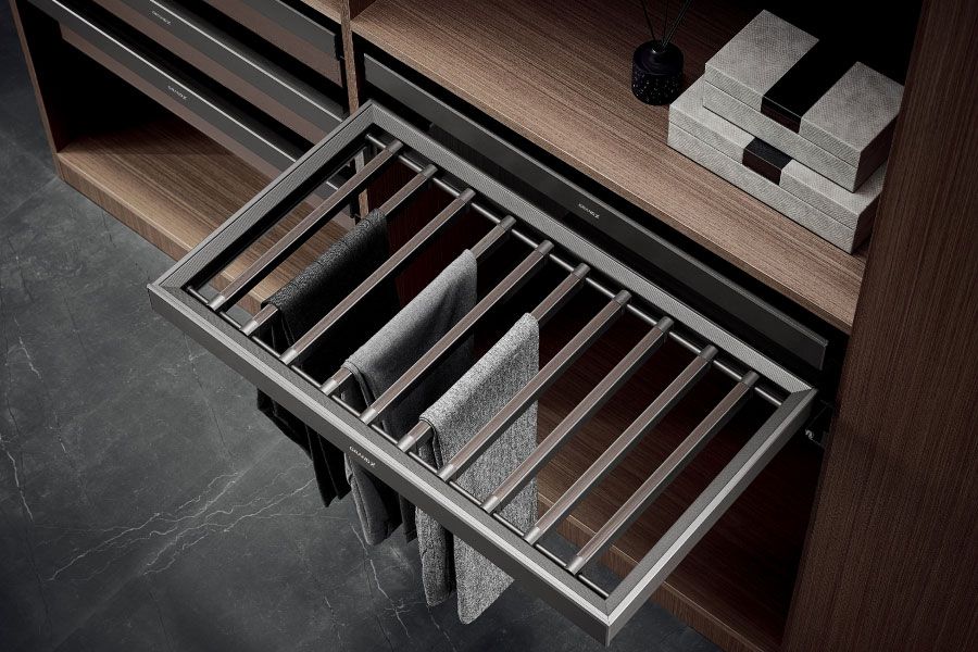 Giá treo quần tây cao cấp - High Class Grey GrandX XM.80B