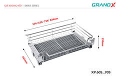 Giá xoong nồi GrandX XP.80S1 ảnh 3