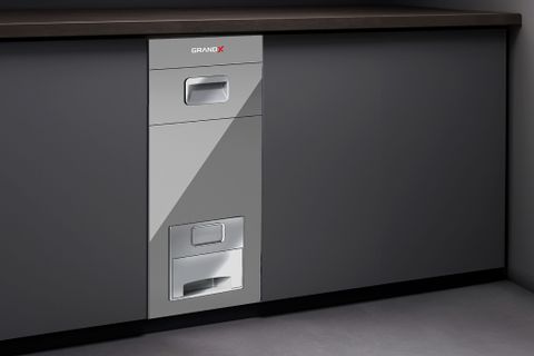 Thùng gạo mặt kính nút nhấn GrandX XR.G302M