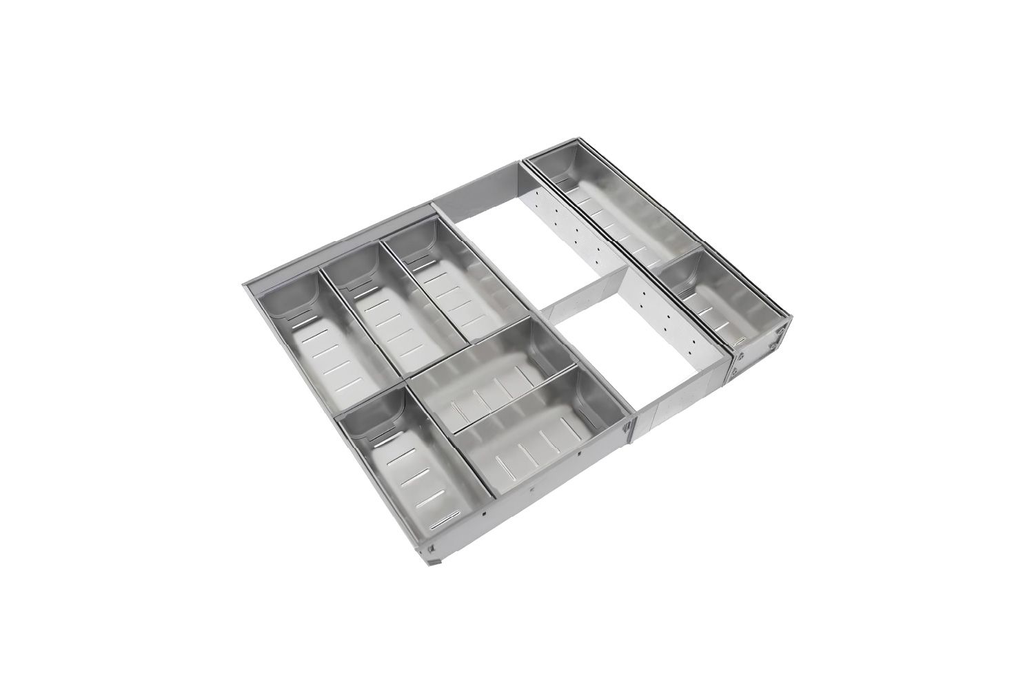 Khay chia thìa nĩa đa năng SUS304 cao cấp GrandX XT.S535-1