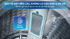 Máy giặt Samsung Ecobubble Inverter 17 kg WA40F17E7CSV ảnh 5