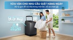 Máy giặt Samsung Ecobubble Inverter 9.5 kg WA40F95E1CSV ảnh 2