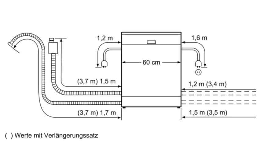 Máy rửa chén Bosch SMI46NS01E Series 4 – Bán Âm