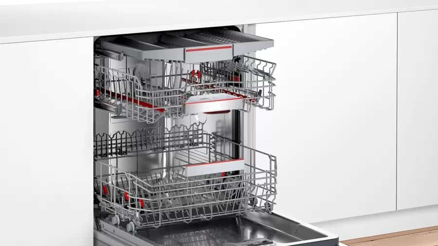 EfficientDry tự hé cửa – Máy rửa chén Bosch SMI6ECS57E Series 6 Bán Âm
