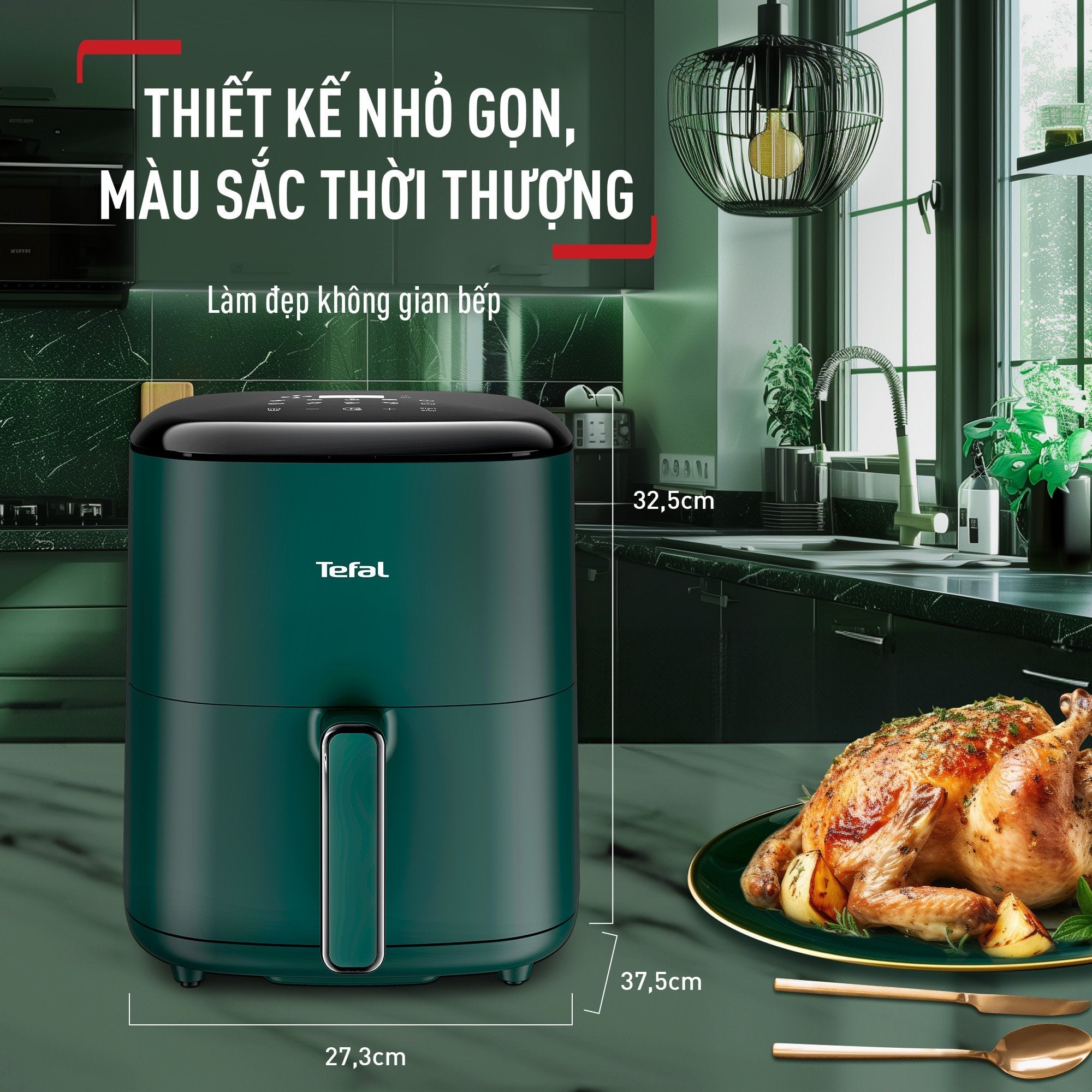 Nồi chiên không dầu Tefal EY245310 - 5L - Điện tử – ảnh 4