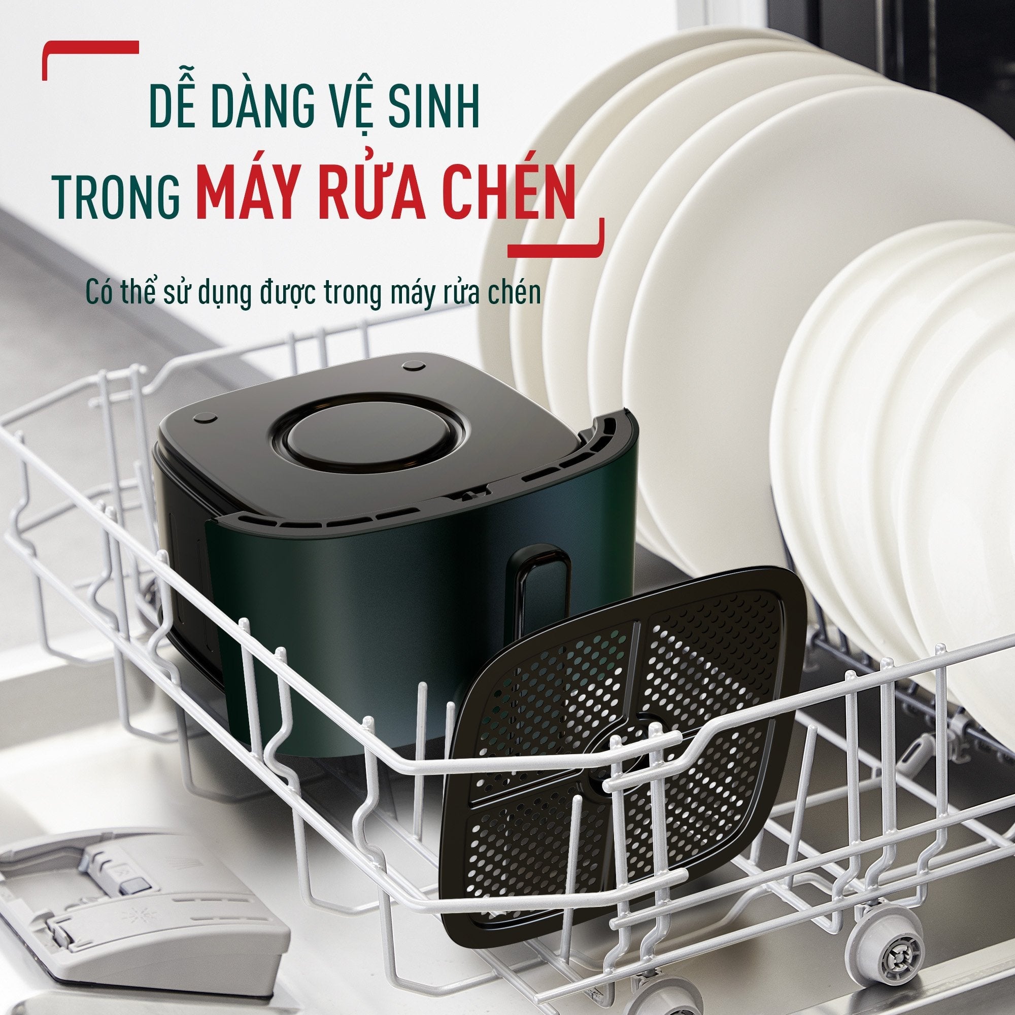 Nồi chiên không dầu Tefal EY245310 - 5L - Điện tử – ảnh 5